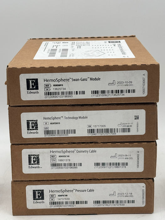 Edwards LifeSciences HemoSphere Advanced Monitor Ref HEM1 w/ Accessories - 30 Day Warranty!