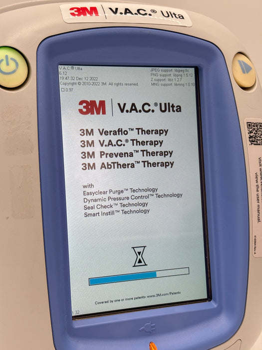 KCI V.A.C. Ulta System Negative Pressure Wound Therapy Unit - 30 Day Warranty!