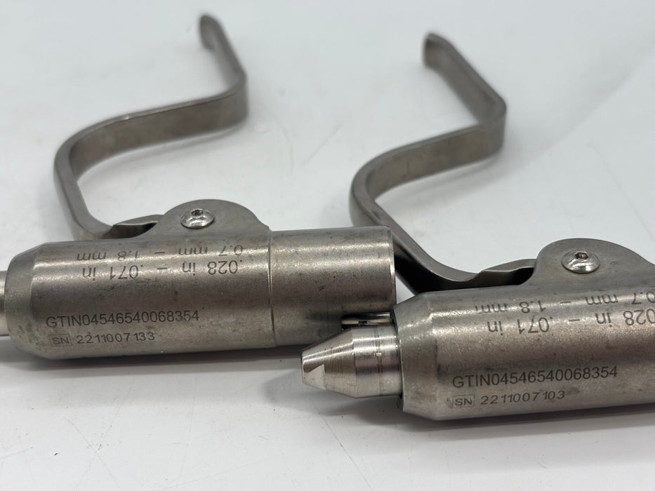 Stryker Lot of Assorted Collets (10x: 4100-62), (1x: 4100-125), (1x: 296-80-125)