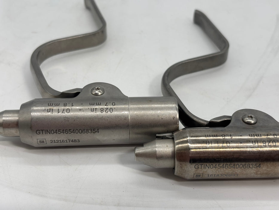 Stryker Lot of Assorted Collets (10x: 4100-62), (1x: 4100-125), (1x: 296-80-125)