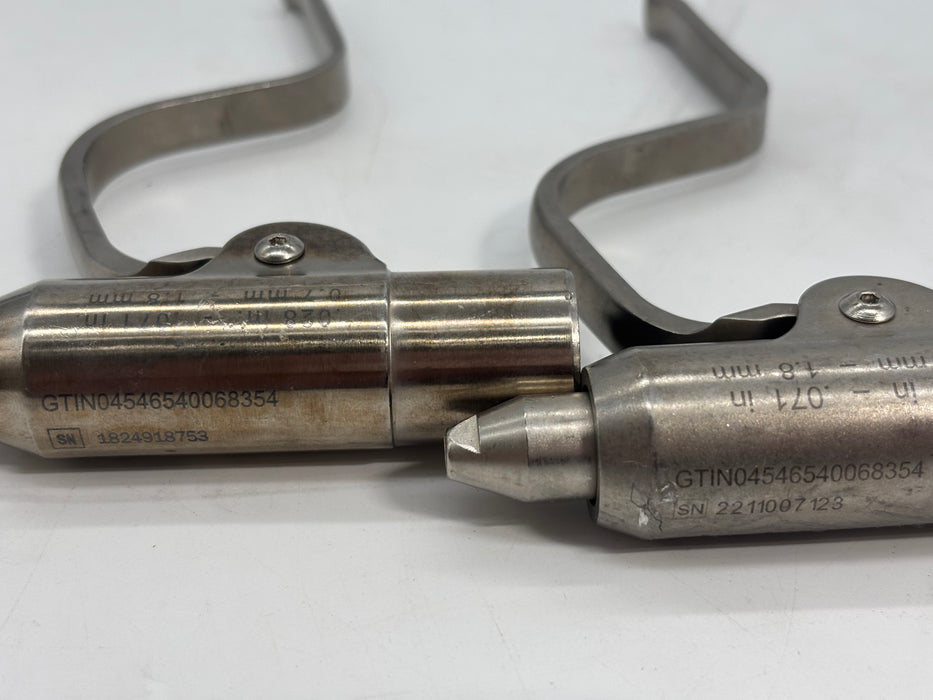 Stryker Lot of Assorted Collets (10x: 4100-62), (1x: 4100-125), (1x: 296-80-125)