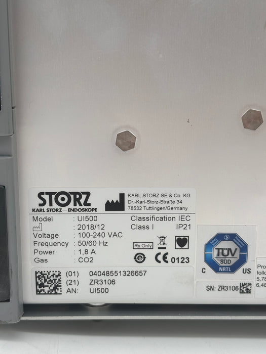 Karl Storz Endoflator 50 UI500 High-Performance Insufflator w/ Gas Heating - 30 Day Warranty!