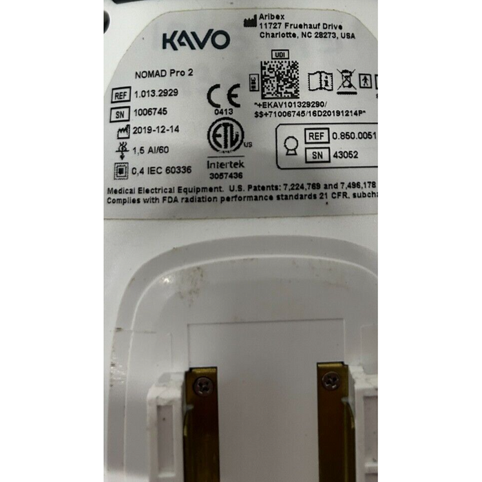 KAVO NOMAD PRO 2 Dental X-Ray *See Pictures and Description*