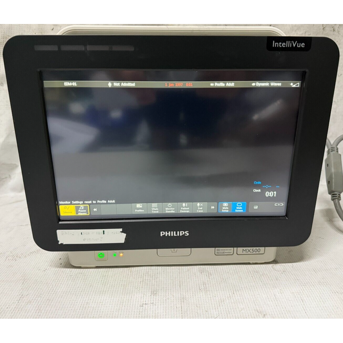 PHILIPS INTELLIVUE MX500 with Power Cable 30 Day Warranty