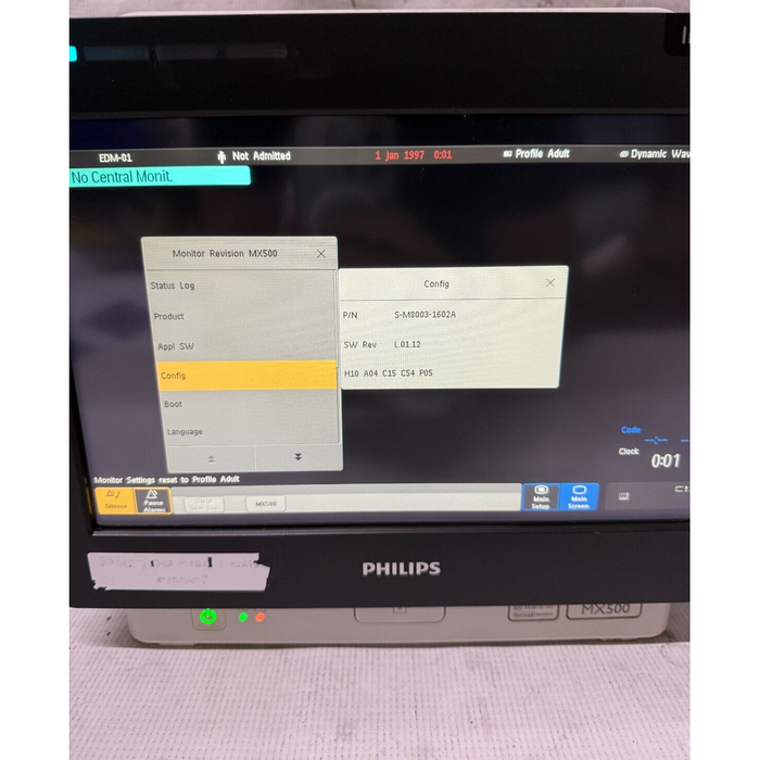 PHILIPS INTELLIVUE MX500 with Power Cable 30 Day Warranty