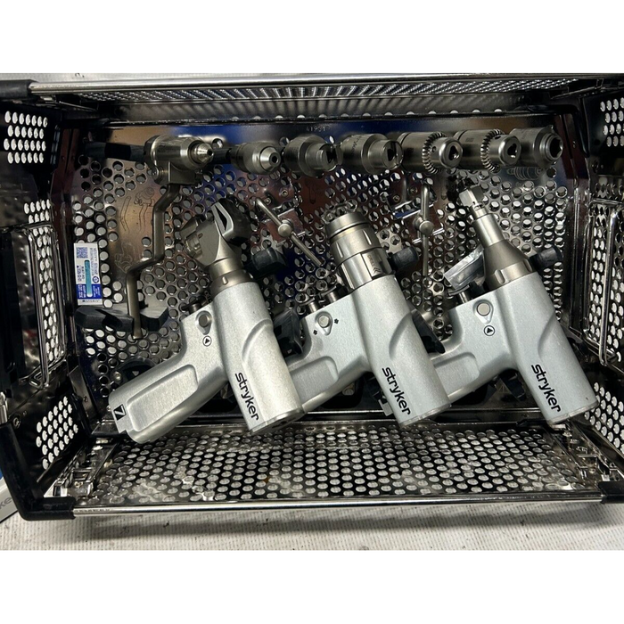 STRYKER SYSTEM 7 DRILL SET: 7205/7206/7208 w/ Charger 7110-120-000, and More