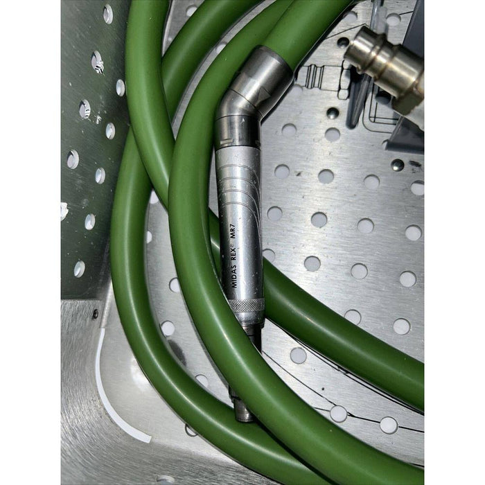 MEDTRONIC MIDAS REX MR7 PM700 PNEUMATIC DRILL WITH ATTACHMENTS 30 Day Warranty!