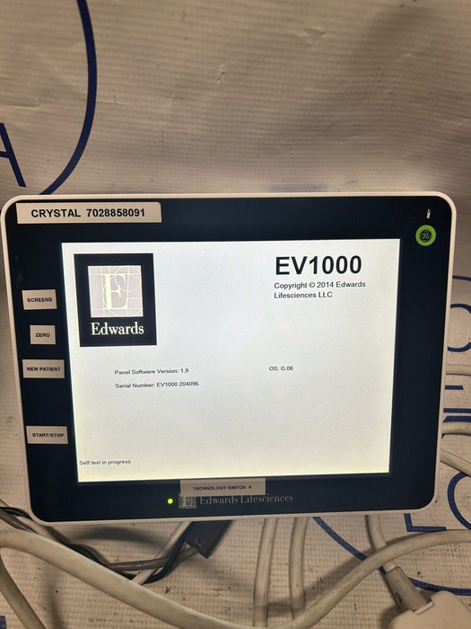 Edwards Lifesciences EV1000 with EV1000DB EVPMP and More 30 Day Warranty