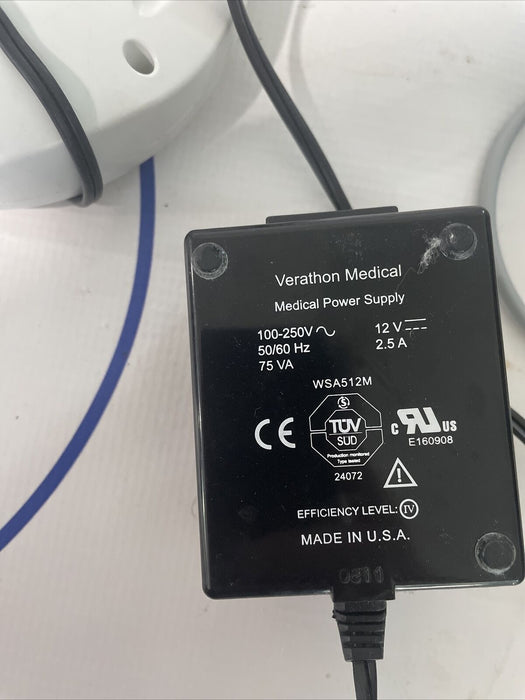 Verathon Glidescope Cobalt AVL Monitor w/ Power Supply Does Not Turn On! Parts!
