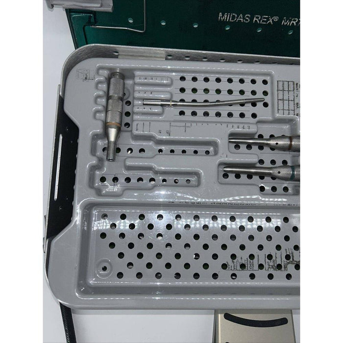 MEDTRONIC MIDAS REX MR7 PM700 PNEUMATIC DRILL WITH ATTACHMENTS 30 Day Warranty!