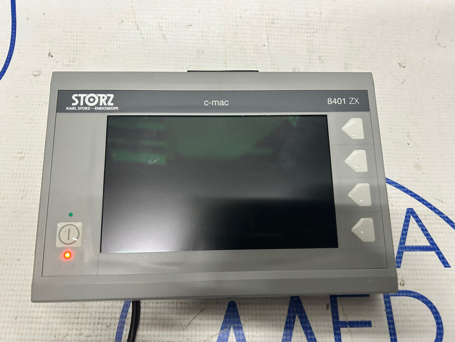Storz C-Mac 8401 ZX Video Monitor with Power Supply *See Pics* 30 Day Warranty