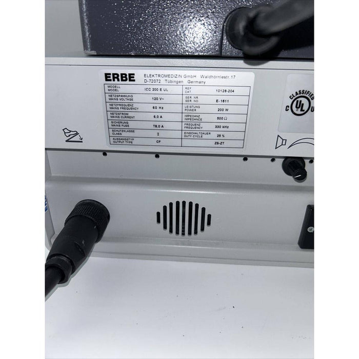 Erbe ICC 200 ESU With Footswitch 30 Day Warranty!