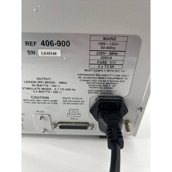 Stryker Ref 406-900 Multigen Radiofrequency RF Generator 30 Day Warranty!