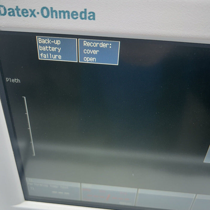 Datex-Ohmeda Cardiocap/5 CC5 Cardiocap Monitor 30 Day Warranty!